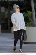 KALEY CUOCO Leaves Newsroom Cafe in West Hollywood