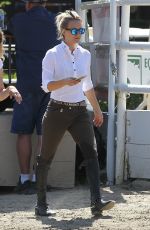 KALEY CUOCO Rides Her Horse in Los ANgeles