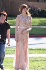 KAREN GILLAN at Selfie Set in Los Angeles