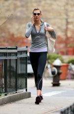 KARLIE KLOSS Out and About in New York 1504
