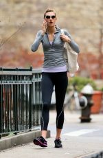 KARLIE KLOSS Out and About in New York 1504
