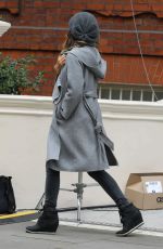 KATE BECKINSALE on the Set of Absolutely Anything in London