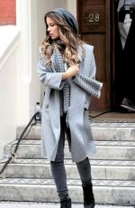 KATE BECKINSALE on the Set of Absolutely Anything in London
