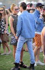 KATE BOSWORTH Out and About at Coachella Festival