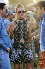 KATE BOSWORTH Out and About at Coachella Festival