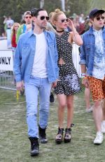 KATE BOSWORTH Out and About at Coachella Festival