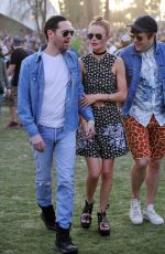 KATE BOSWORTH Out and About at Coachella Festival