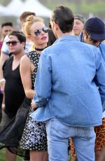 KATE BOSWORTH Out and About at Coachella Festival