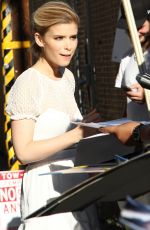 KATE MARA Arrives at Jimmy Kimmel Live! in Hollywood