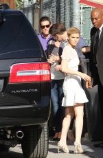 KATE MARA Arrives at Jimmy Kimmel Live! in Hollywood