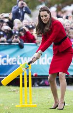 KATE MIDDLETON at Latimer Square Gardens in Christchurch in New Zealand 