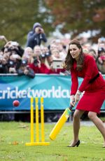 KATE MIDDLETON at Latimer Square Gardens in Christchurch in New Zealand 