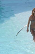 KATE MOSS in Bikini at a Hotel Pool in Rio De Janeiro