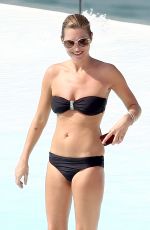 KATE MOSS in Bikini at Pool in Hotel in Rio De Janiero