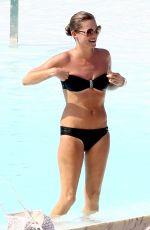 KATE MOSS in Bikini at Pool in Hotel in Rio De Janiero