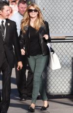 KATE UPTON Arrives at Jimmy Kimmel Live! in Hollywood