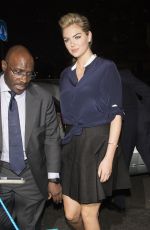 KATE UPTON Back to Her Hotel in London