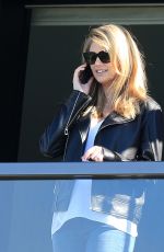 KATE UPTON in Jeans on a Hotel Balcony in Sydney