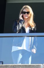 KATE UPTON in Jeans on a Hotel Balcony in Sydney