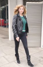 KATE UPTON Leaves Dorchester Hotel in London