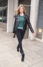 KATE UPTON Leaves Dorchester Hotel in London