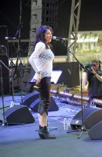 KATEY SAGAL at 2014 Stagecoach Festival in Indio