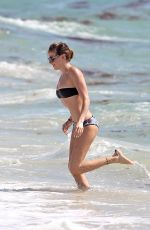 KATIE CASSIDY in Bikini at a Beach in Miami