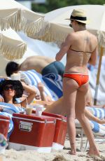KATIE CASSIDY in Bikini on the Beach in Miami