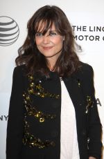 KATIE HOLMES at Boulevard Premiere at Tribeca Film Festival