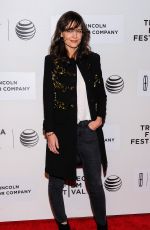 KATIE HOLMES at Boulevard Premiere at Tribeca Film Festival