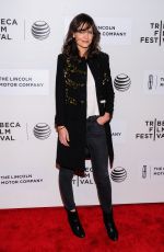 KATIE HOLMES at Boulevard Premiere at Tribeca Film Festival