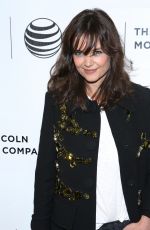 KATIE HOLMES at Boulevard Premiere at Tribeca Film Festival