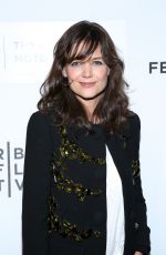 KATIE HOLMES at Boulevard Premiere at Tribeca Film Festival