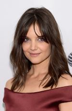 KATIE HOLMES at Miss Meadows Premiere in New York