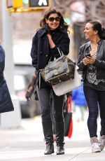 KATIE HOLMES Heading to Set of Dangerous Liaisons in New York