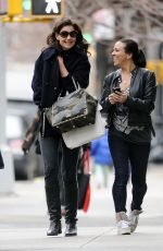 KATIE HOLMES Heading to Set of Dangerous Liaisons in New York