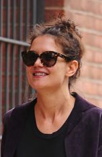 KATIE HOLMES Out and About in New York 01.04.
