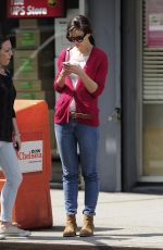 KATIE HOLMES Out and About in New York 1104