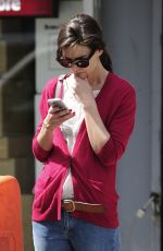 KATIE HOLMES Out and About in New York 1104