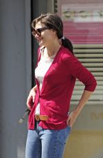 KATIE HOLMES Out and About in New York 1104