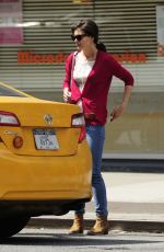 KATIE HOLMES Out and About in New York 1104