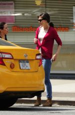 KATIE HOLMES Out and About in New York 1104