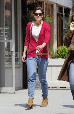 KATIE HOLMES Out and About in New York 1104