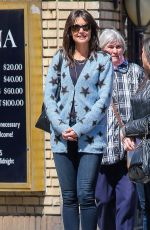 KATIE HOLMES Out and About in New York 1604