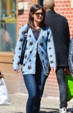KATIE HOLMES Out and About in New York 1604