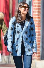 KATIE HOLMES Out and About in New York 1604