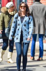 KATIE HOLMES Out and About in New York 1604