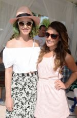 KATY PERRY and LEA MICHELE at Guess Hotel at the Viceroy Palm Springs
