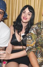 KATY PERRY and RIHANNA at a Smoking Party