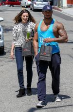 KELLY BROOK and David McIntosh Out and About in Los Angeles